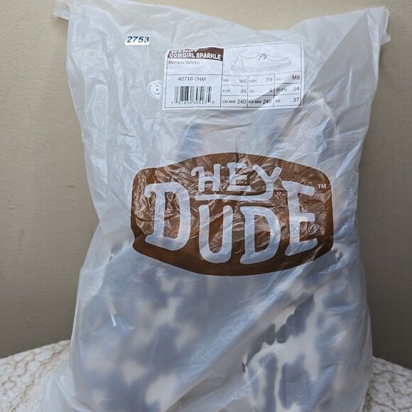 NWT Women's Hey Dude Wendy Cowgirl Sparkle Size 8 - Picture 7 of 8